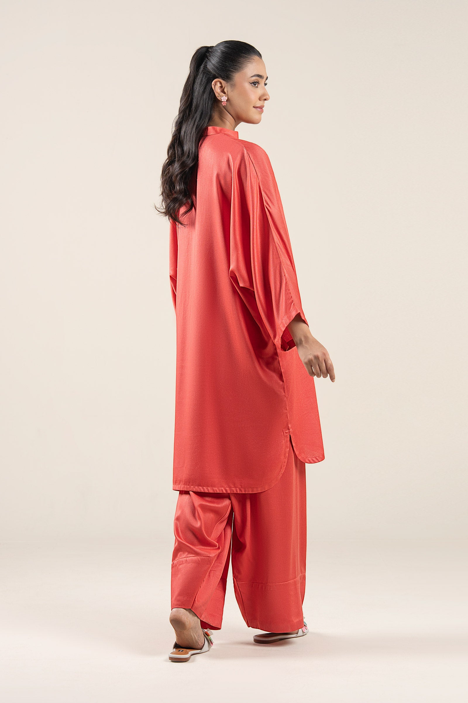 2 Pc Dyed Twill Suit