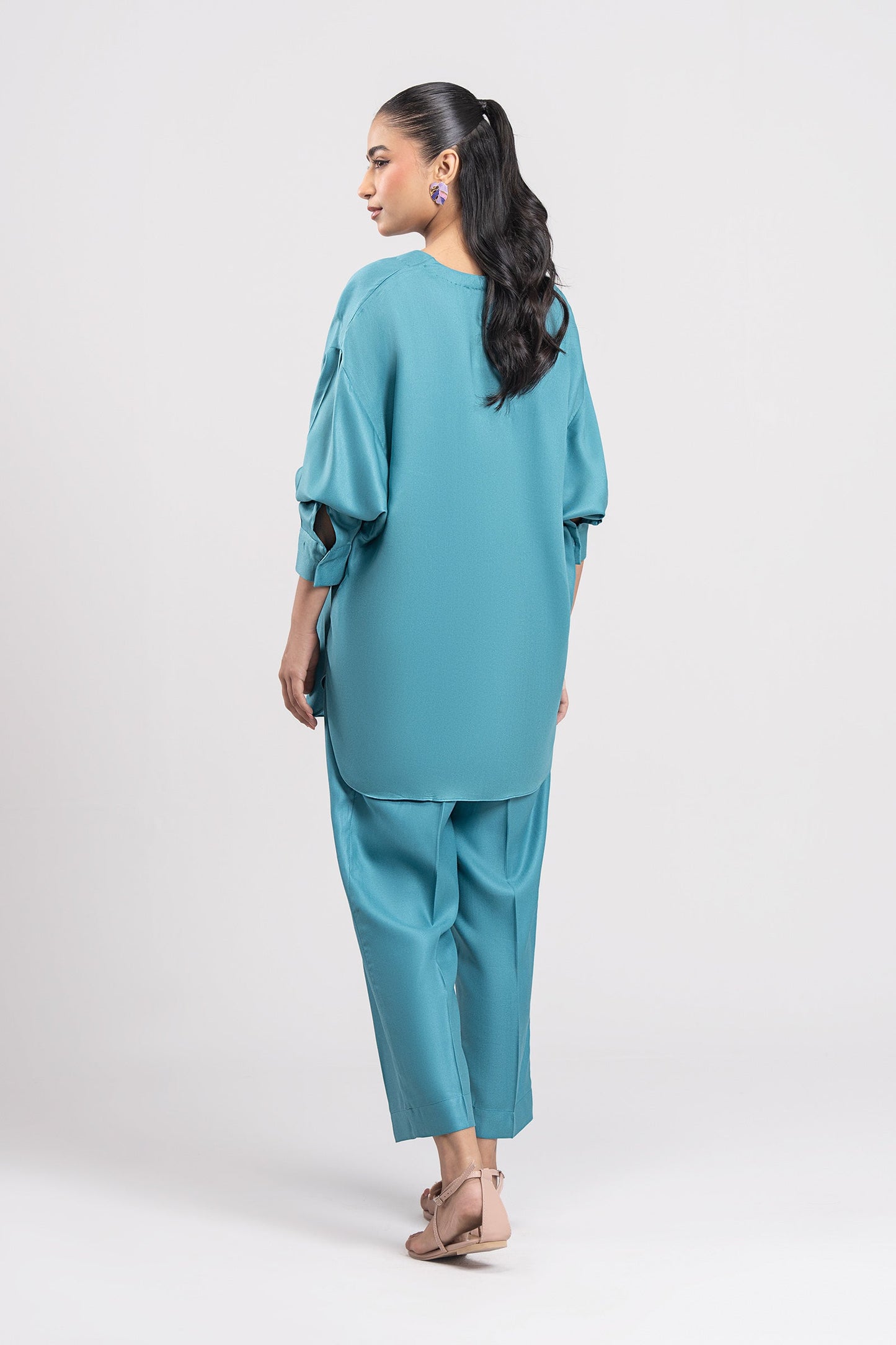 2 Pc Dyed Twill Suit