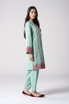 2 Pc Embroidered Two Tone Suit