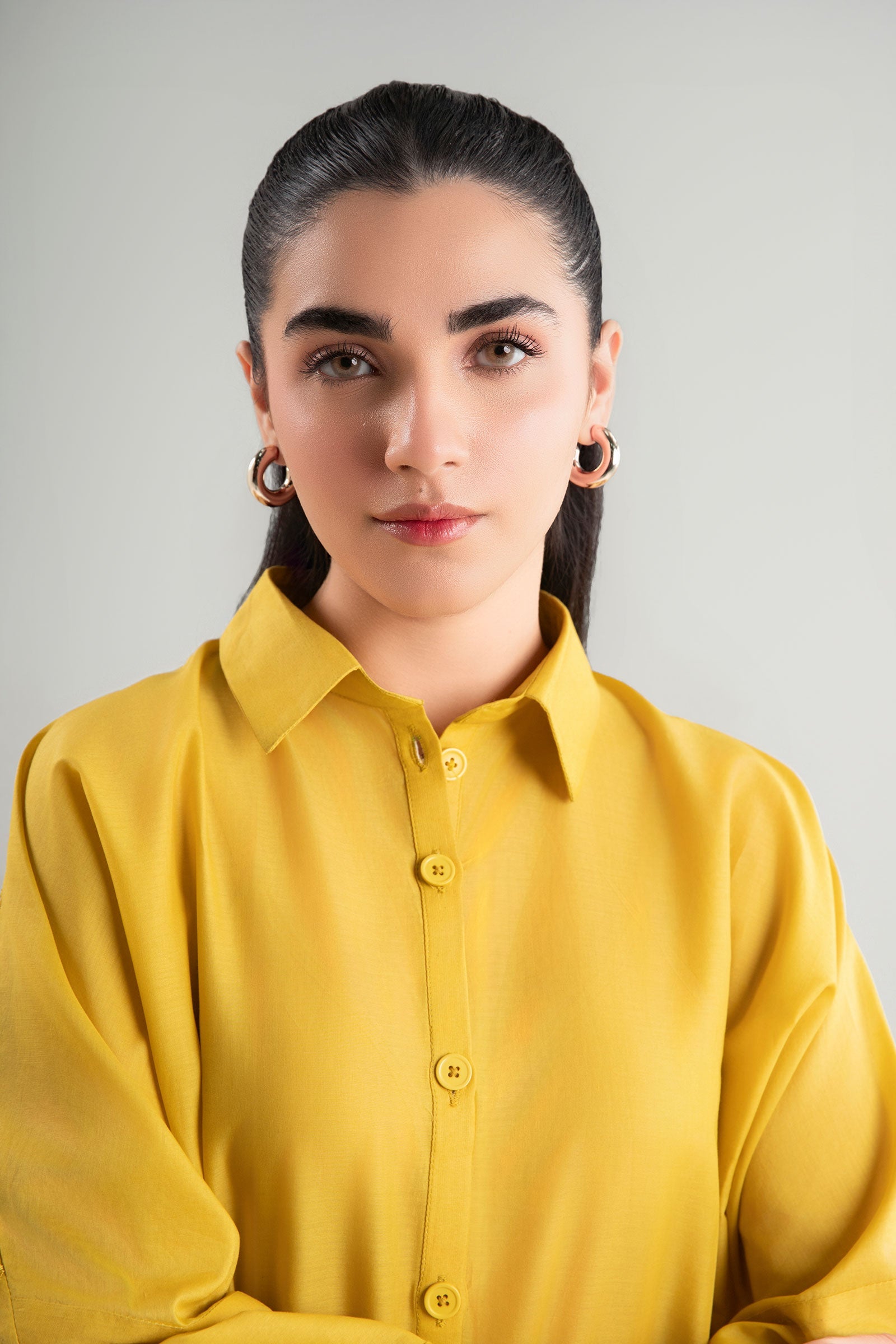 Dyed Lawn Shirt
