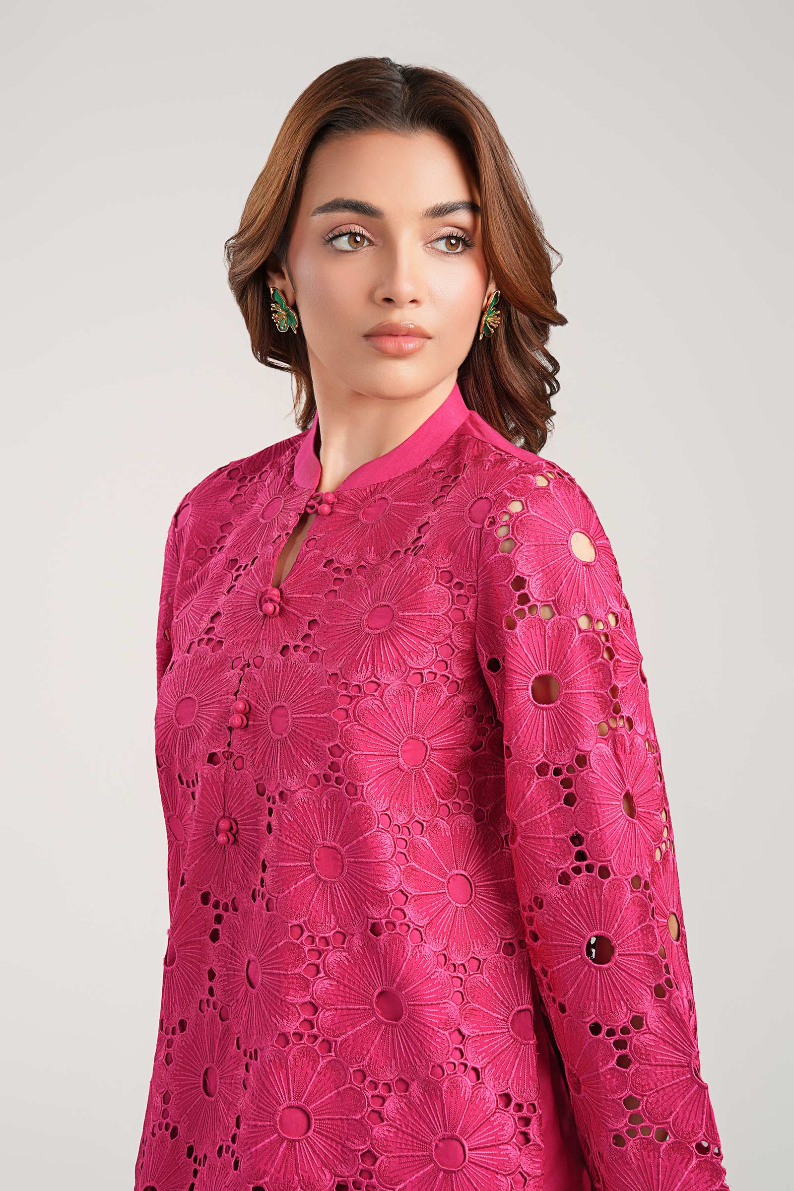 2 Pc Embroidered Lawn Suit
