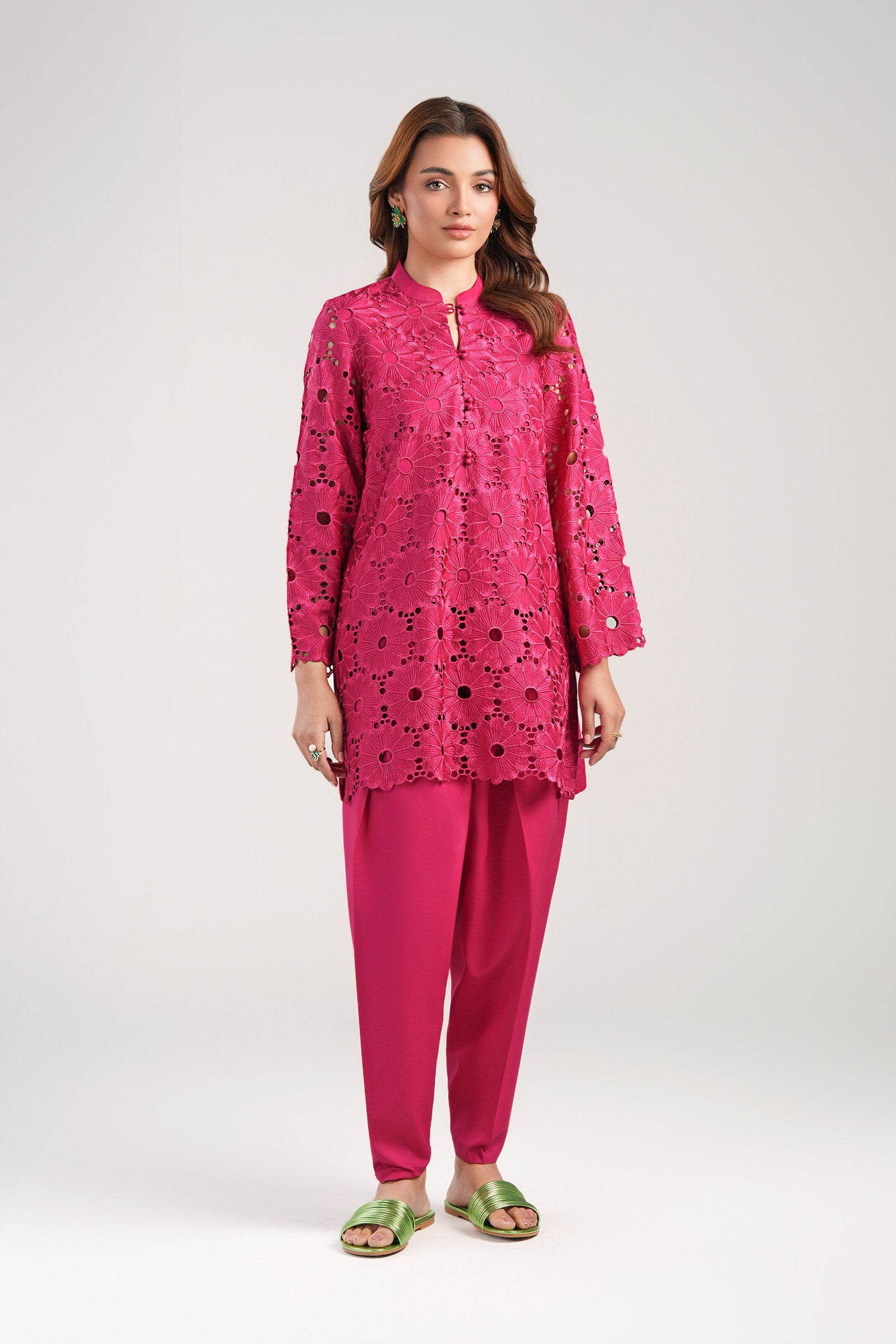 2 Pc Embroidered Lawn Suit