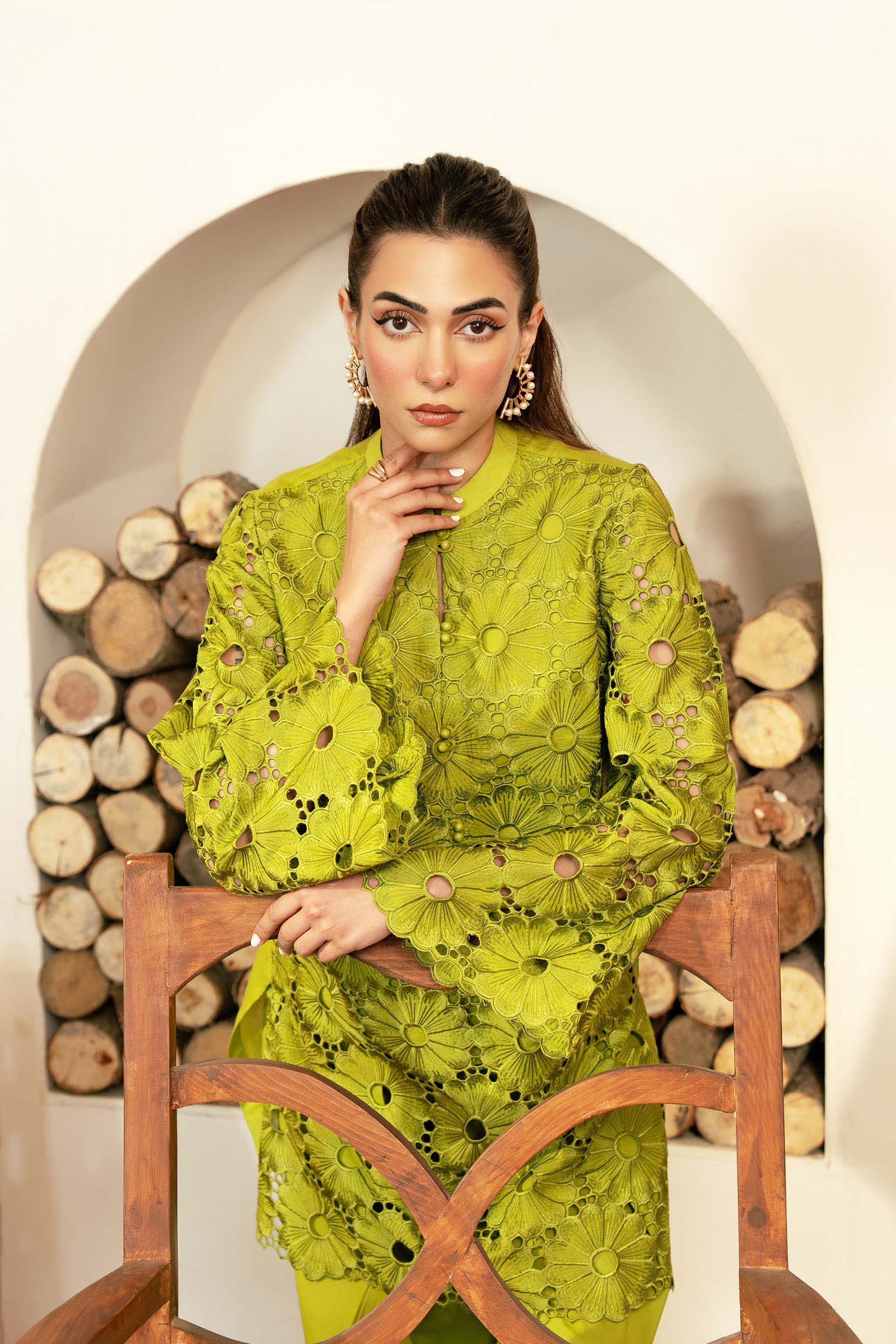 2 Pc Embroidered Lawn Suit