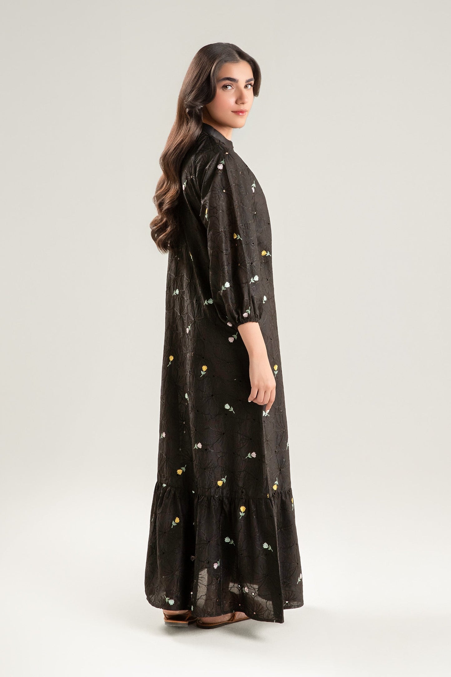 Embroidered Lawn Dress