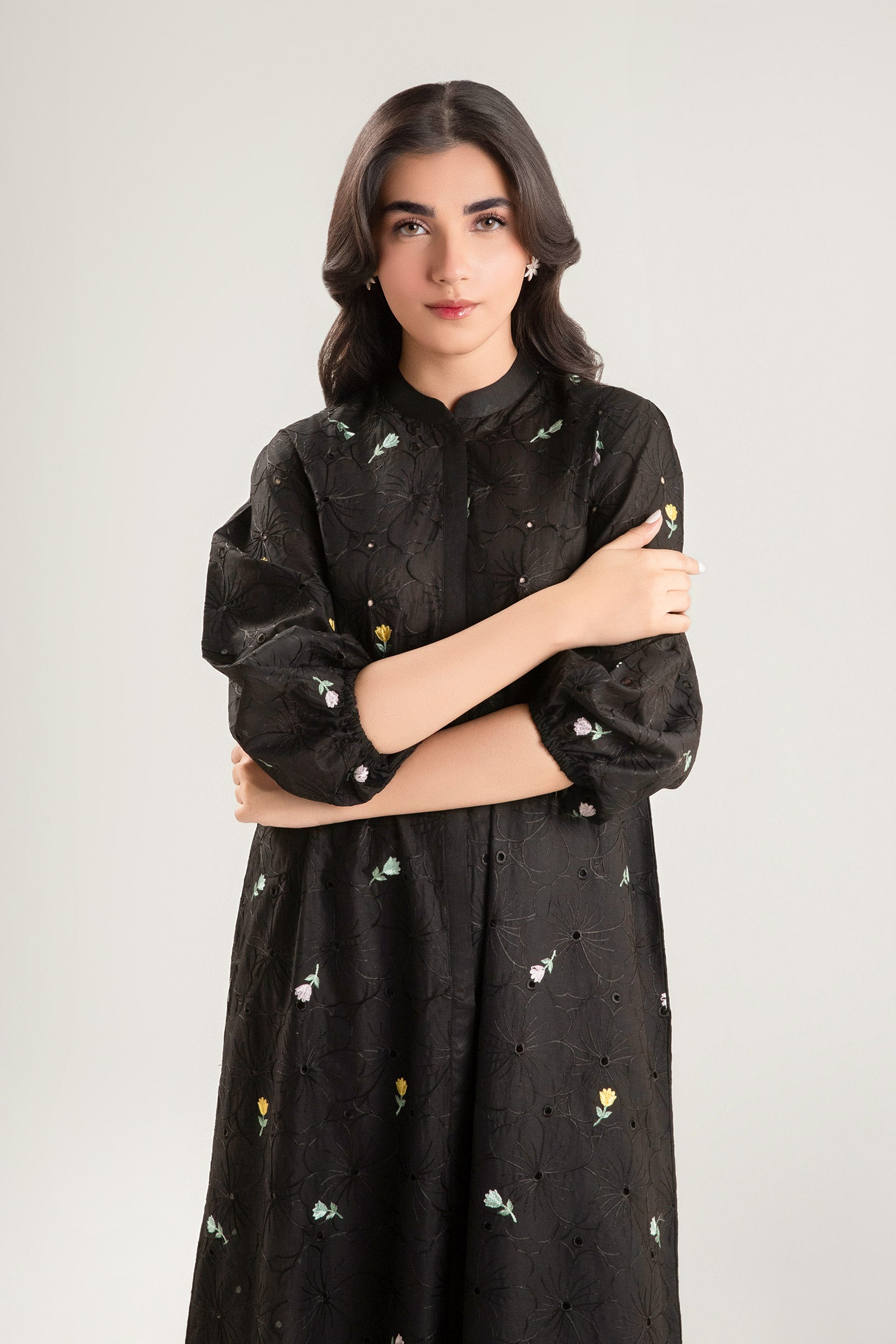 Embroidered Lawn Dress