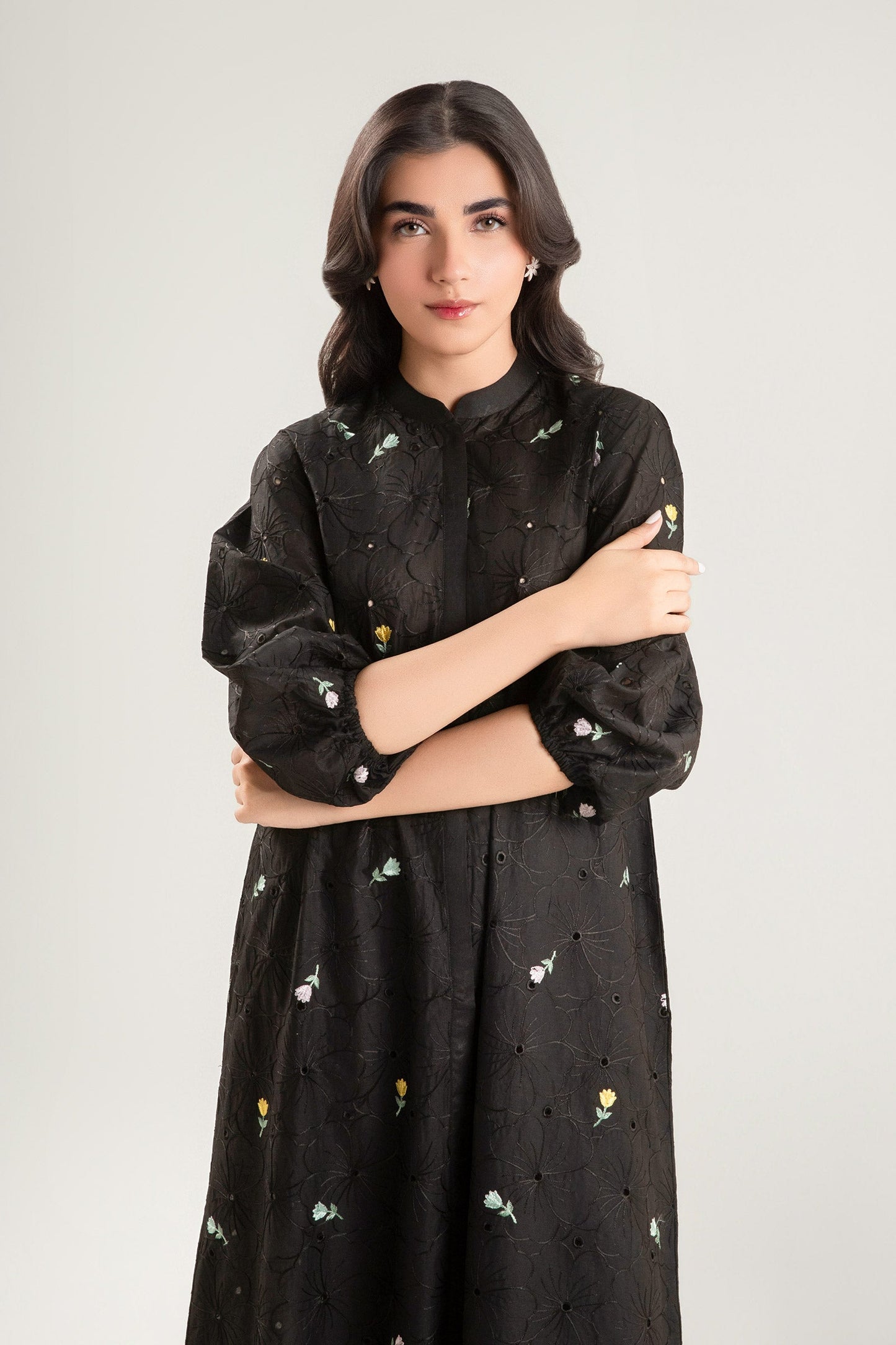 Embroidered Lawn Dress