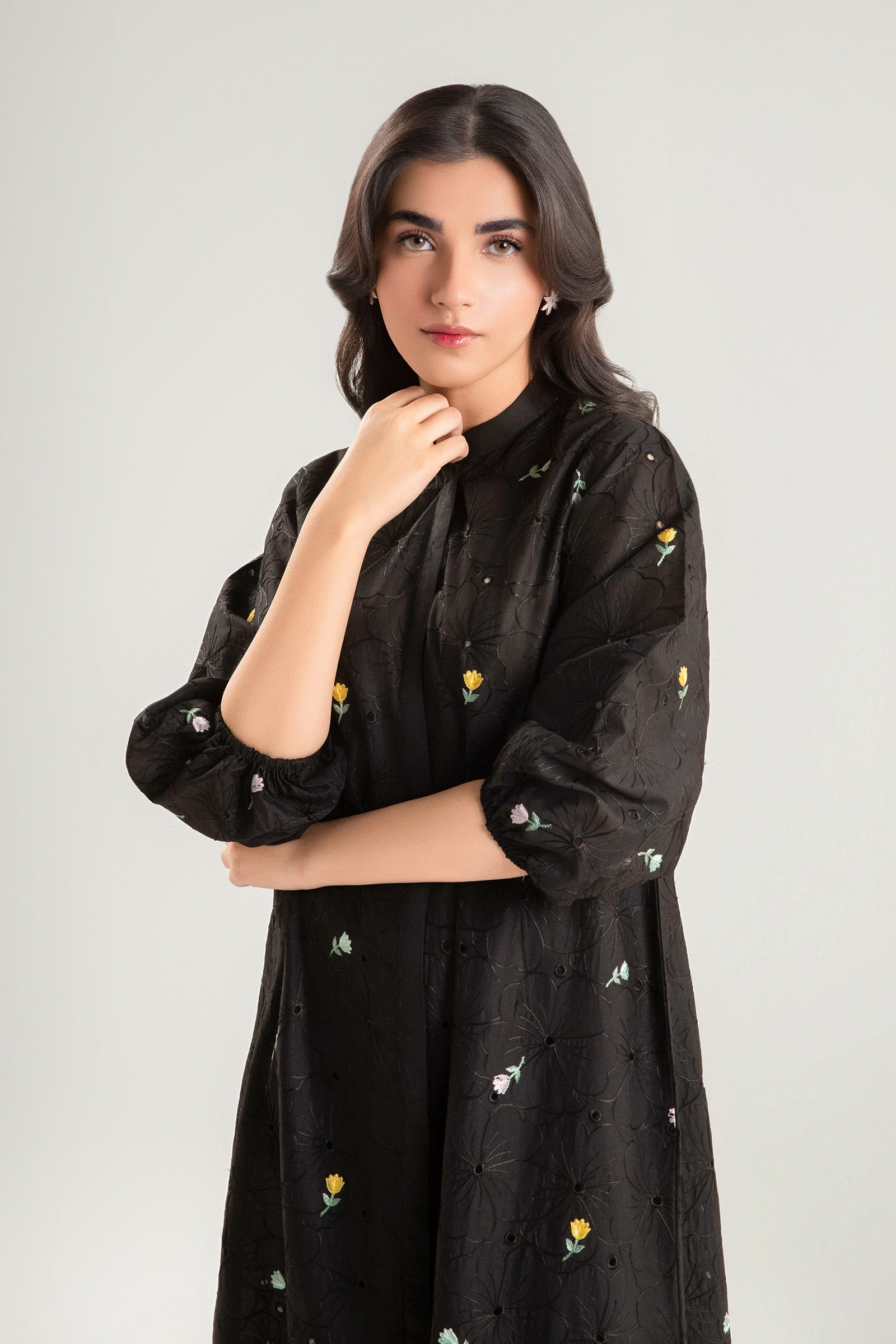 Embroidered Lawn Dress
