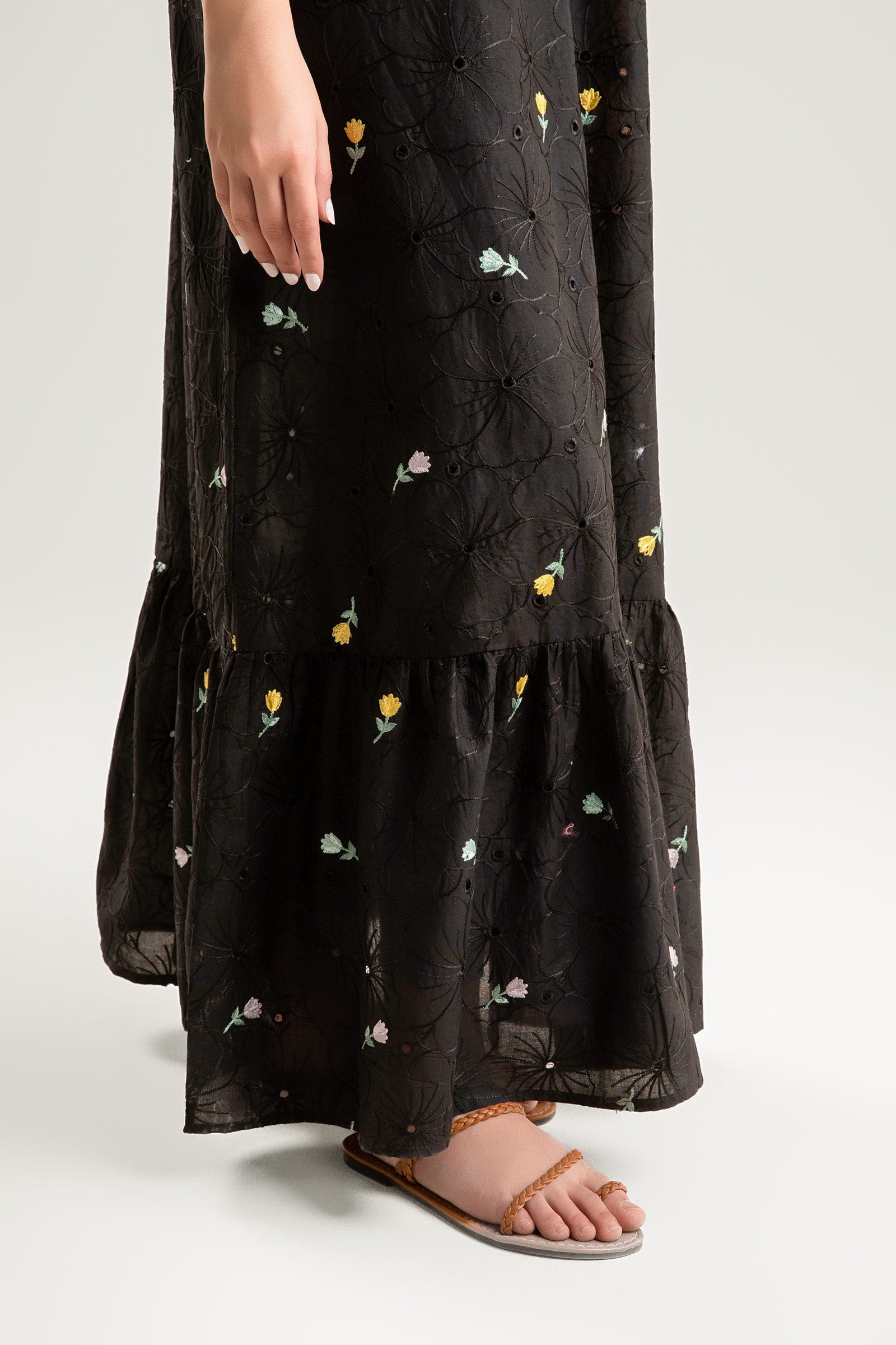Embroidered Lawn Dress