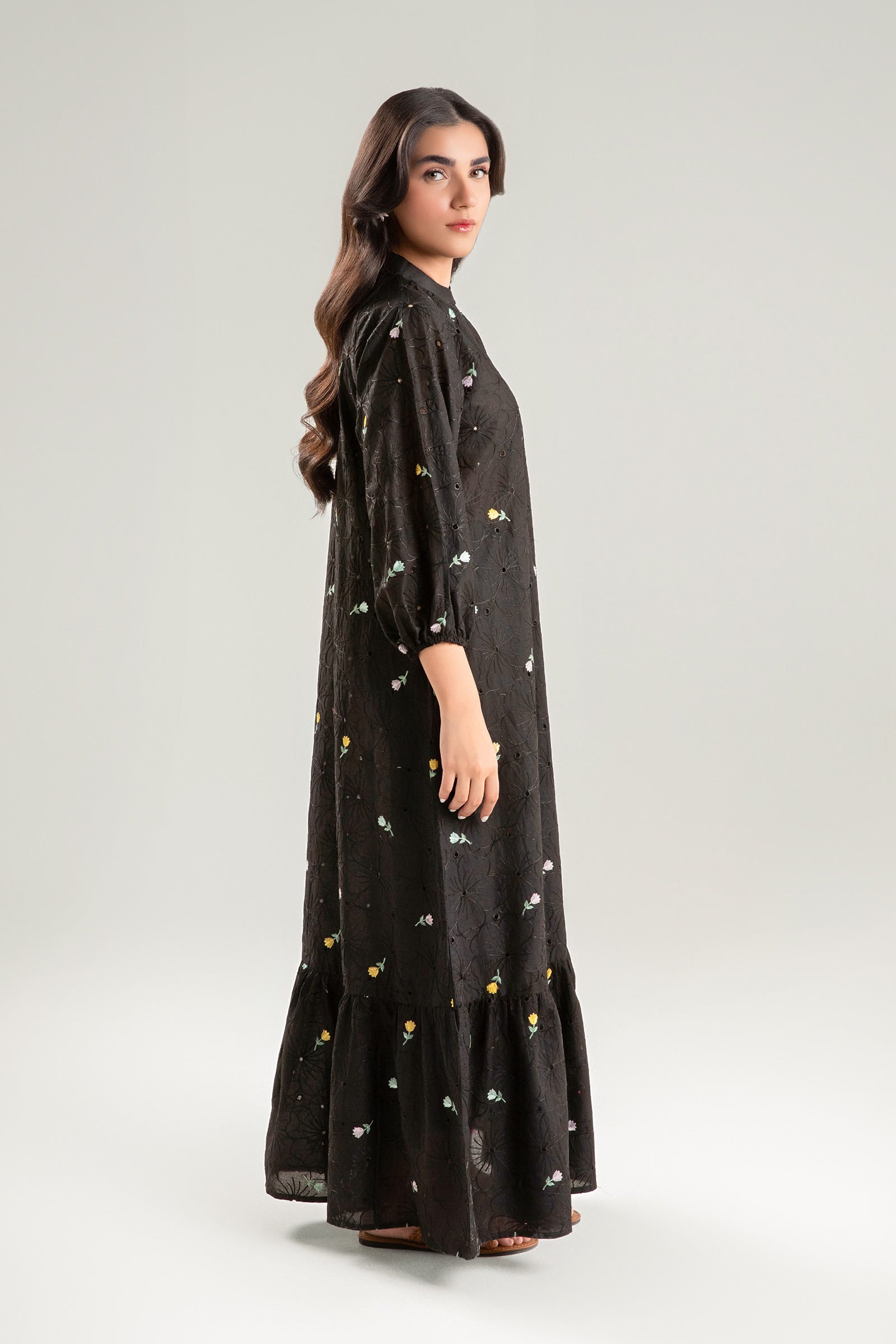 Embroidered Lawn Dress