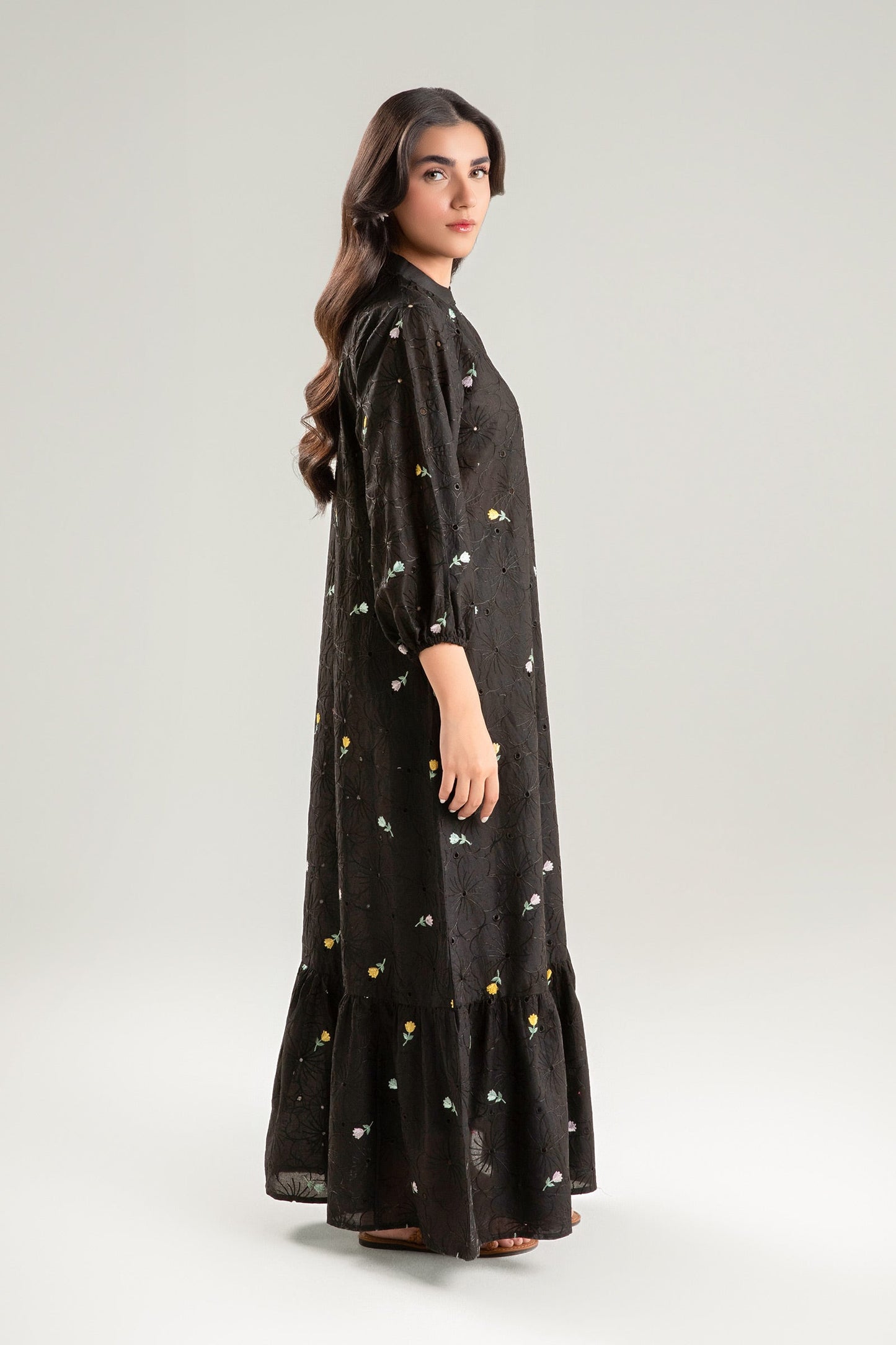 Embroidered Lawn Dress