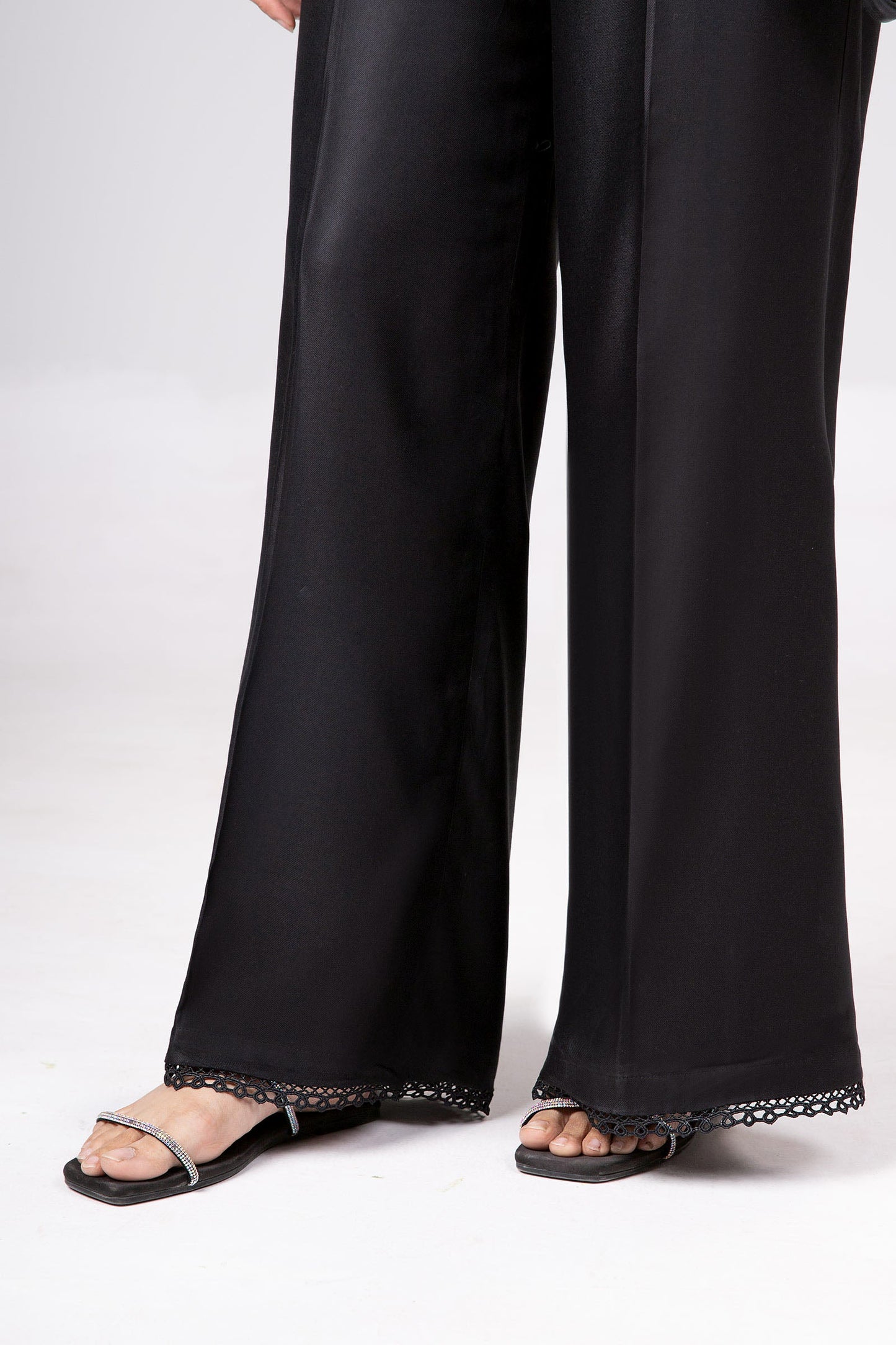 Dyed Viscose Trouser