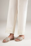 Embroidered Dobby Trouser