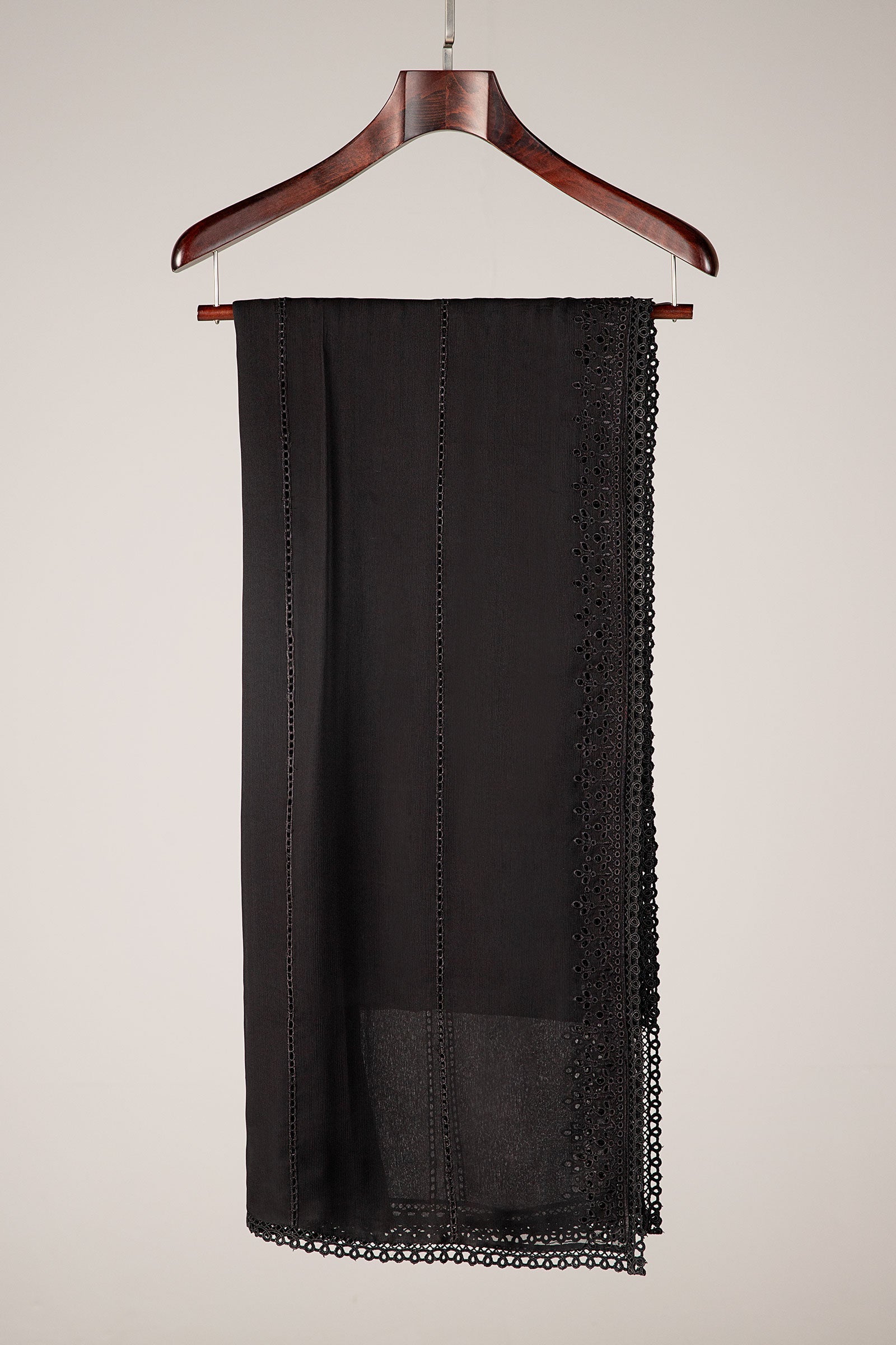 Embroidered Chiffon Dupatta