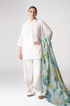 Printed Textured Voile Dupatta