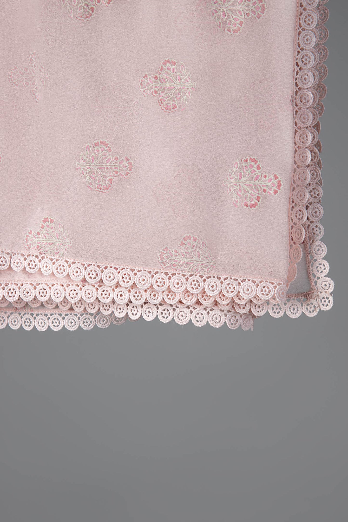 Printed Bamber Chiffon Dupatta