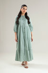 Dyed Dobby Viscose Dress