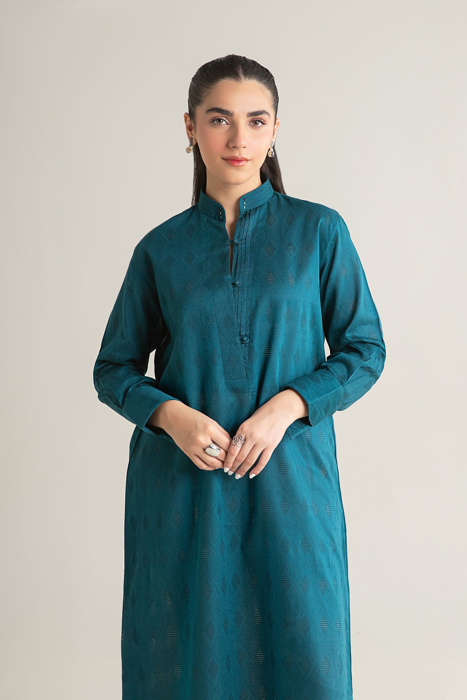 Dyed Textured Shirt