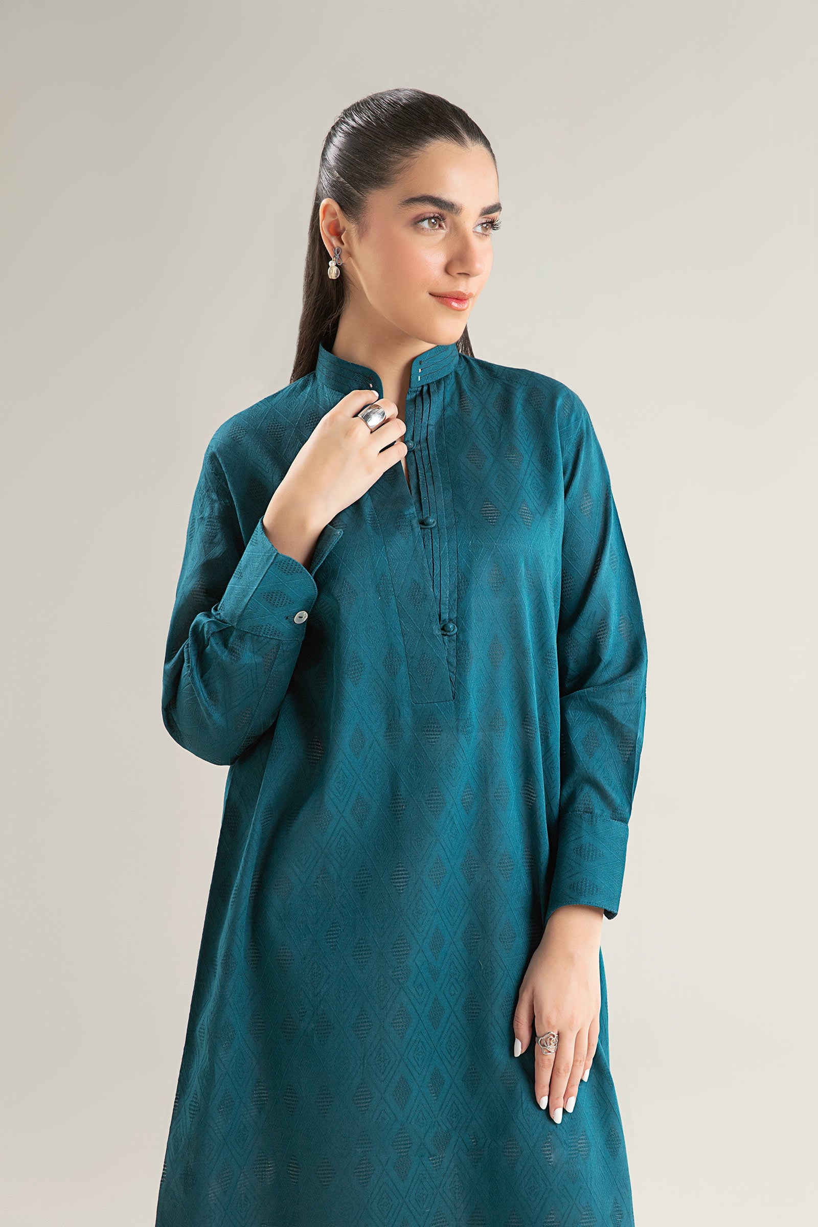 Dyed Textured Shirt
