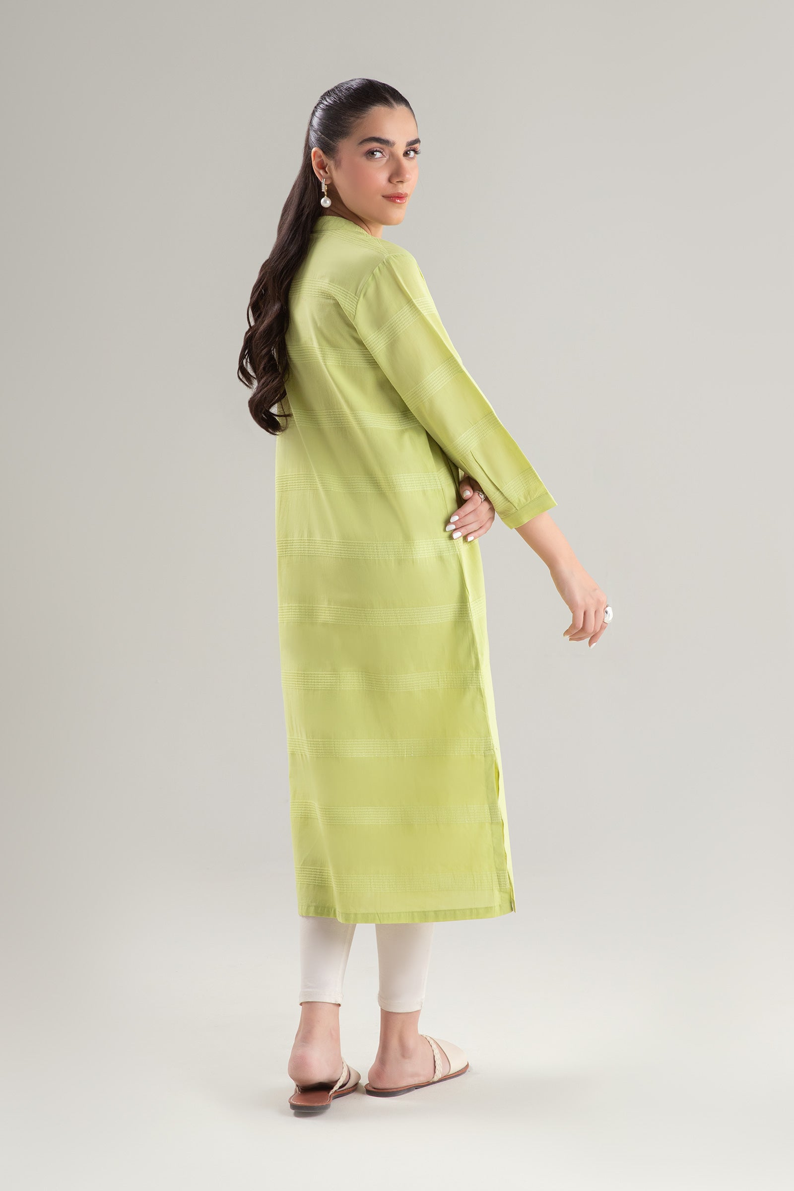 Dyed Textured Tunic