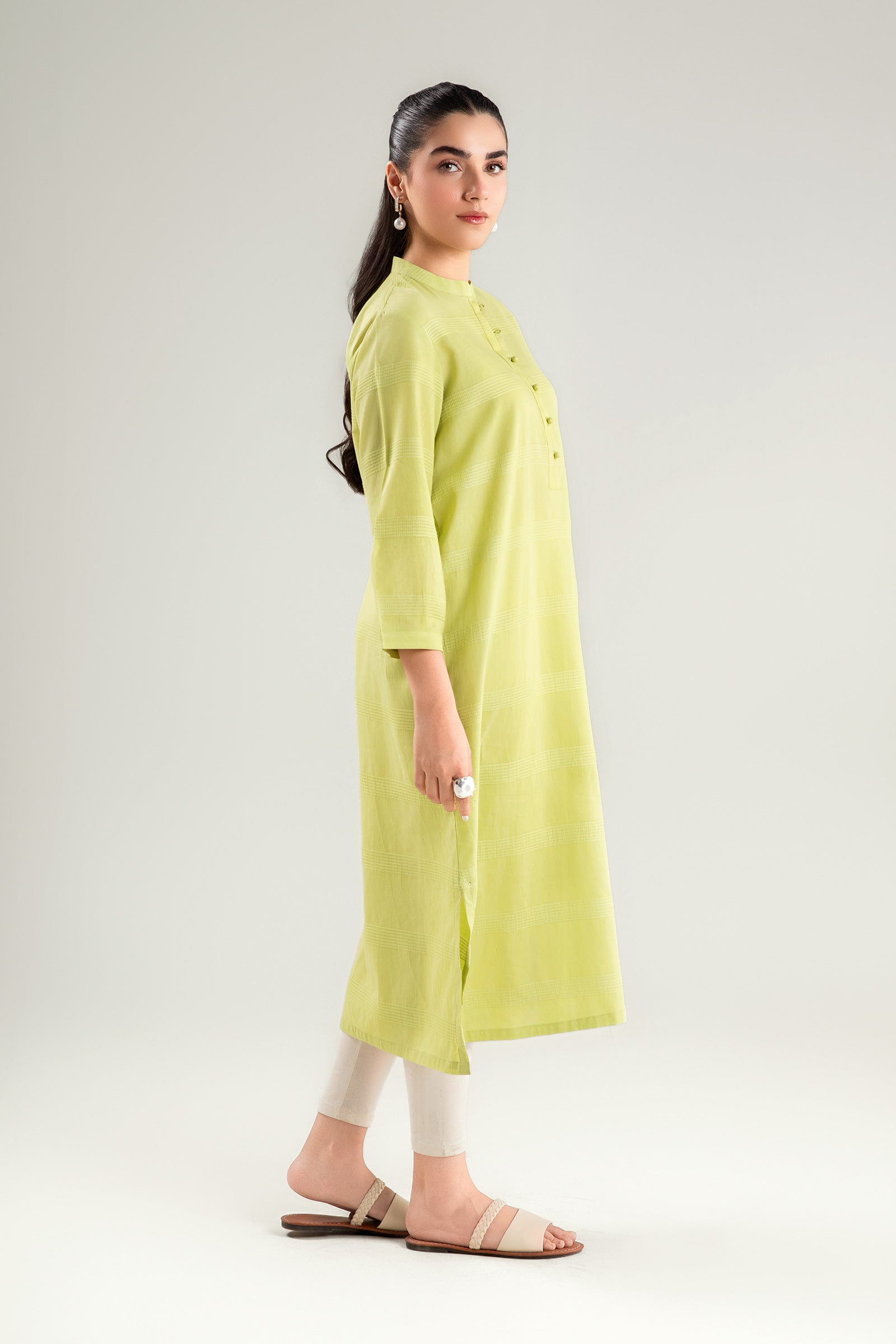 Dyed Textured Tunic