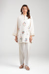 Embroidered Jacquard Viscose Shirt