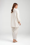 Embroidered Jacquard Viscose Shirt