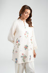 Embroidered Jacquard Viscose Shirt