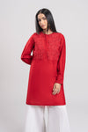Embroidered Textured Shirt