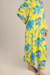 2 Pc Printed Brochia Suit