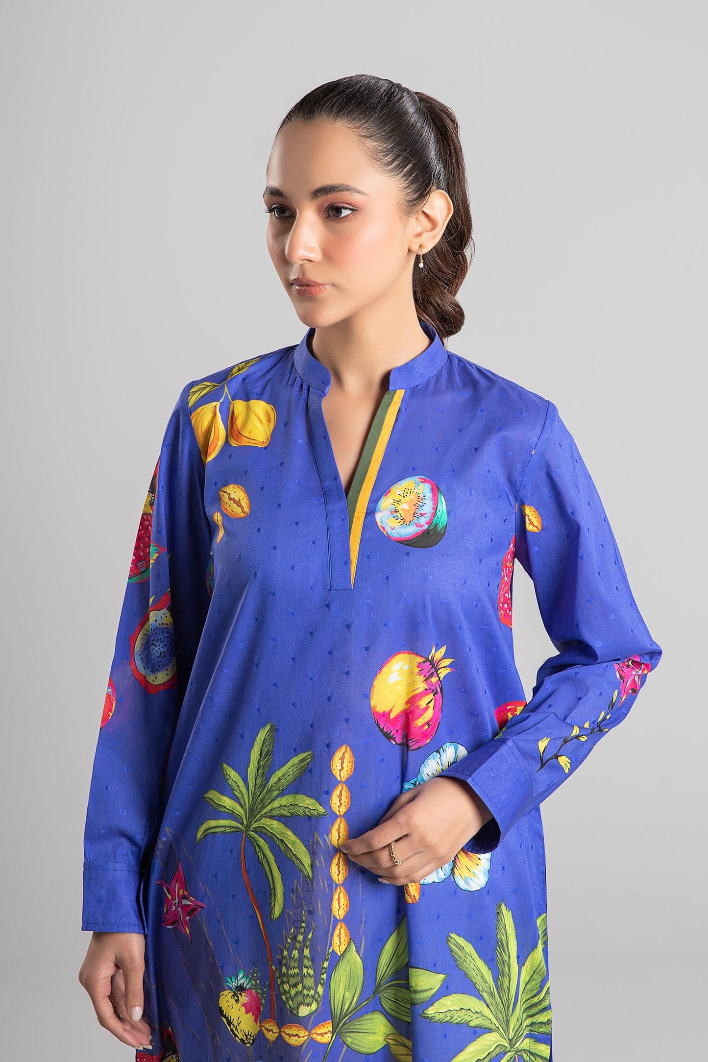 Printed Brochia Shirt