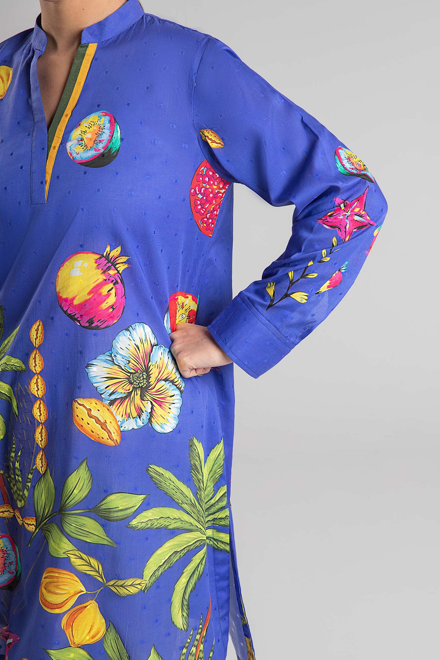 Printed Brochia Shirt