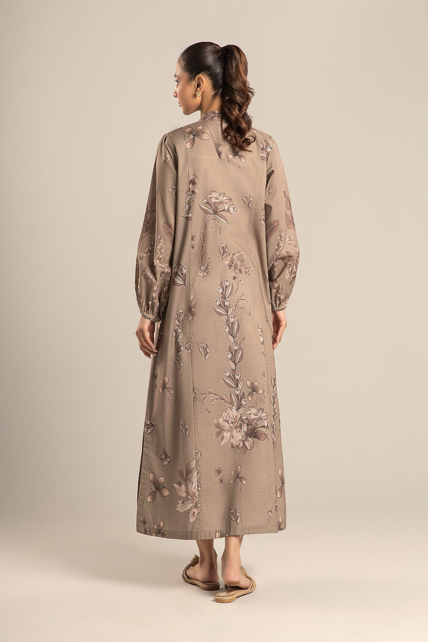Printed Self Pinstripe Tunic