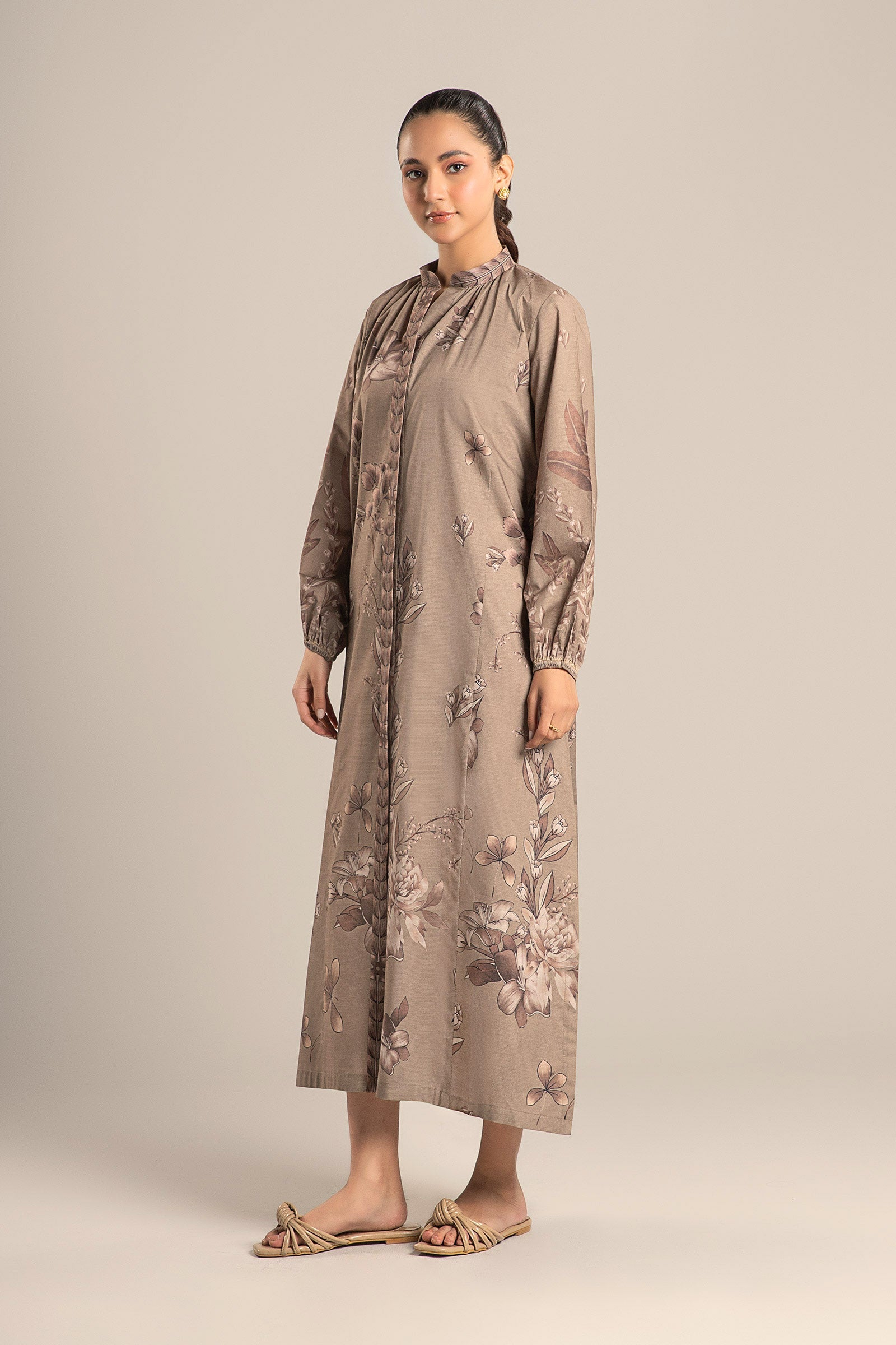 Printed Self Pinstripe Tunic