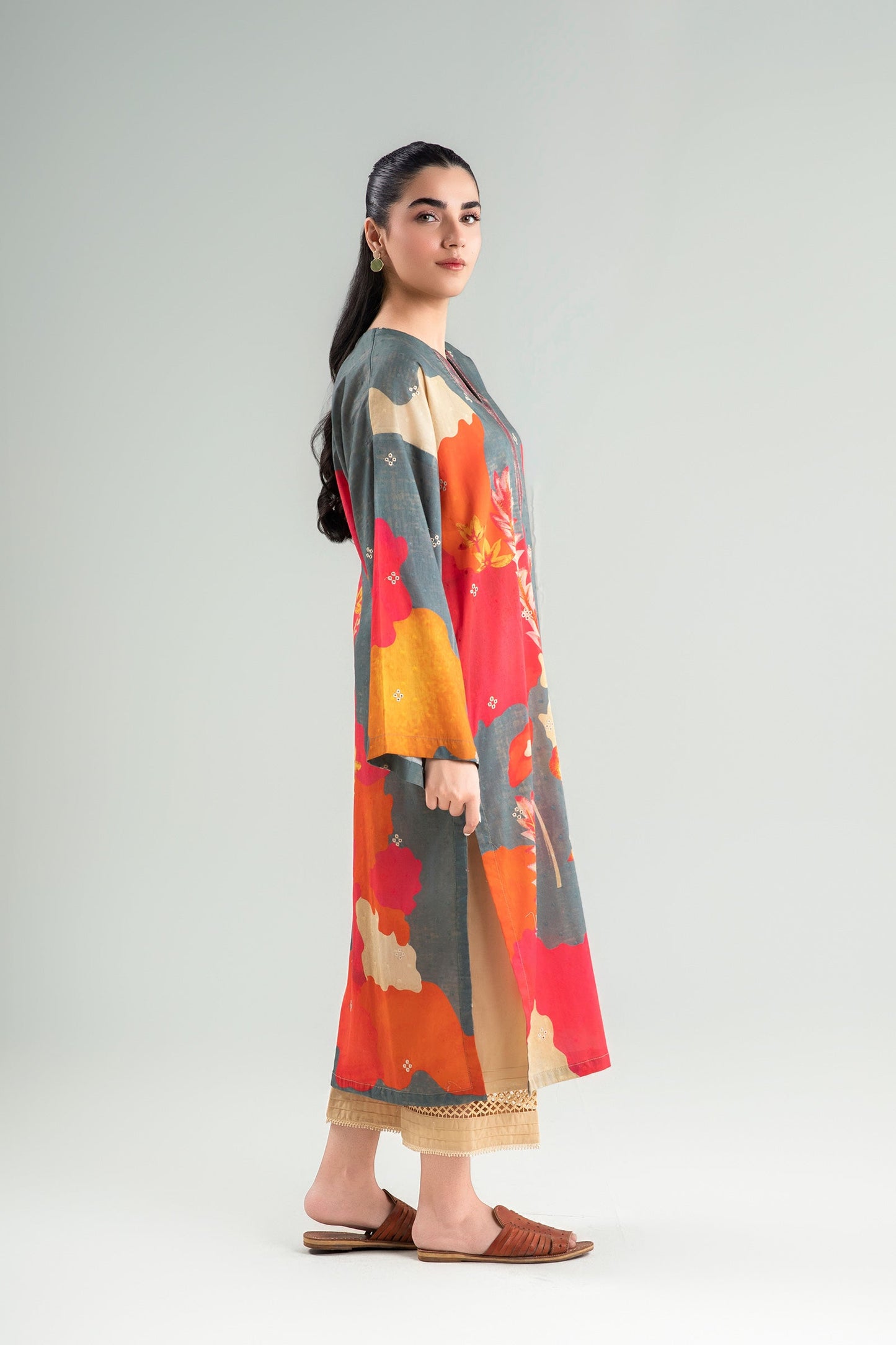 Printed Brochia Shirt