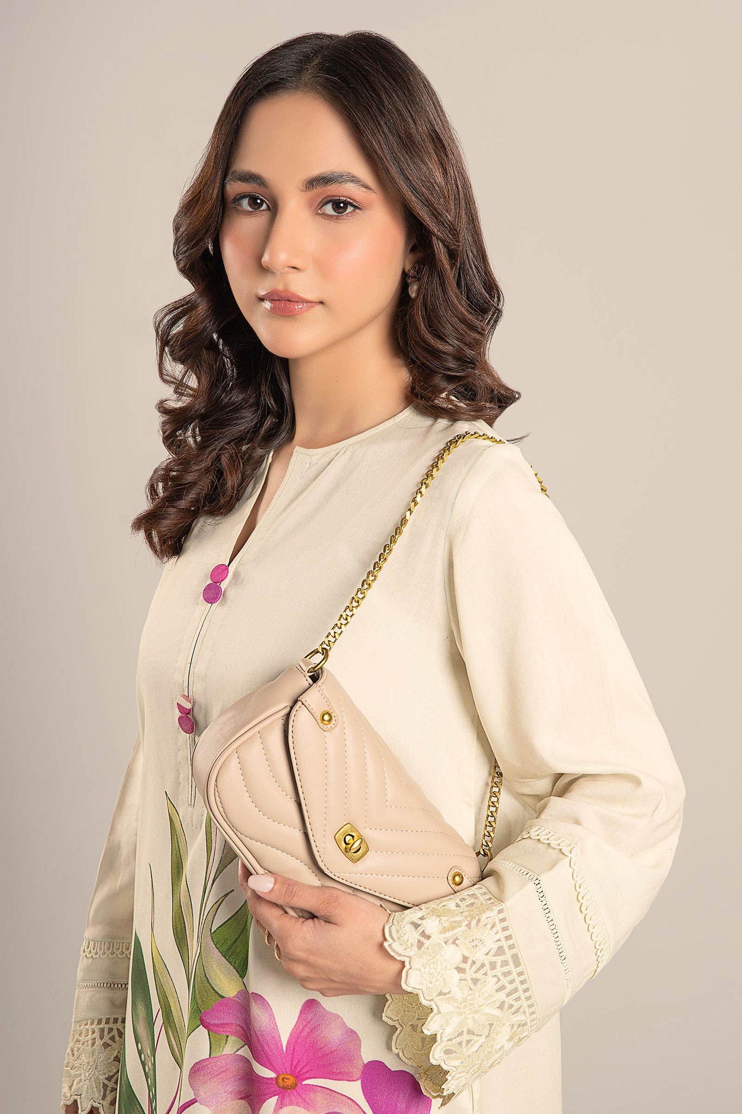 Printed Arabic Lawn Shirt