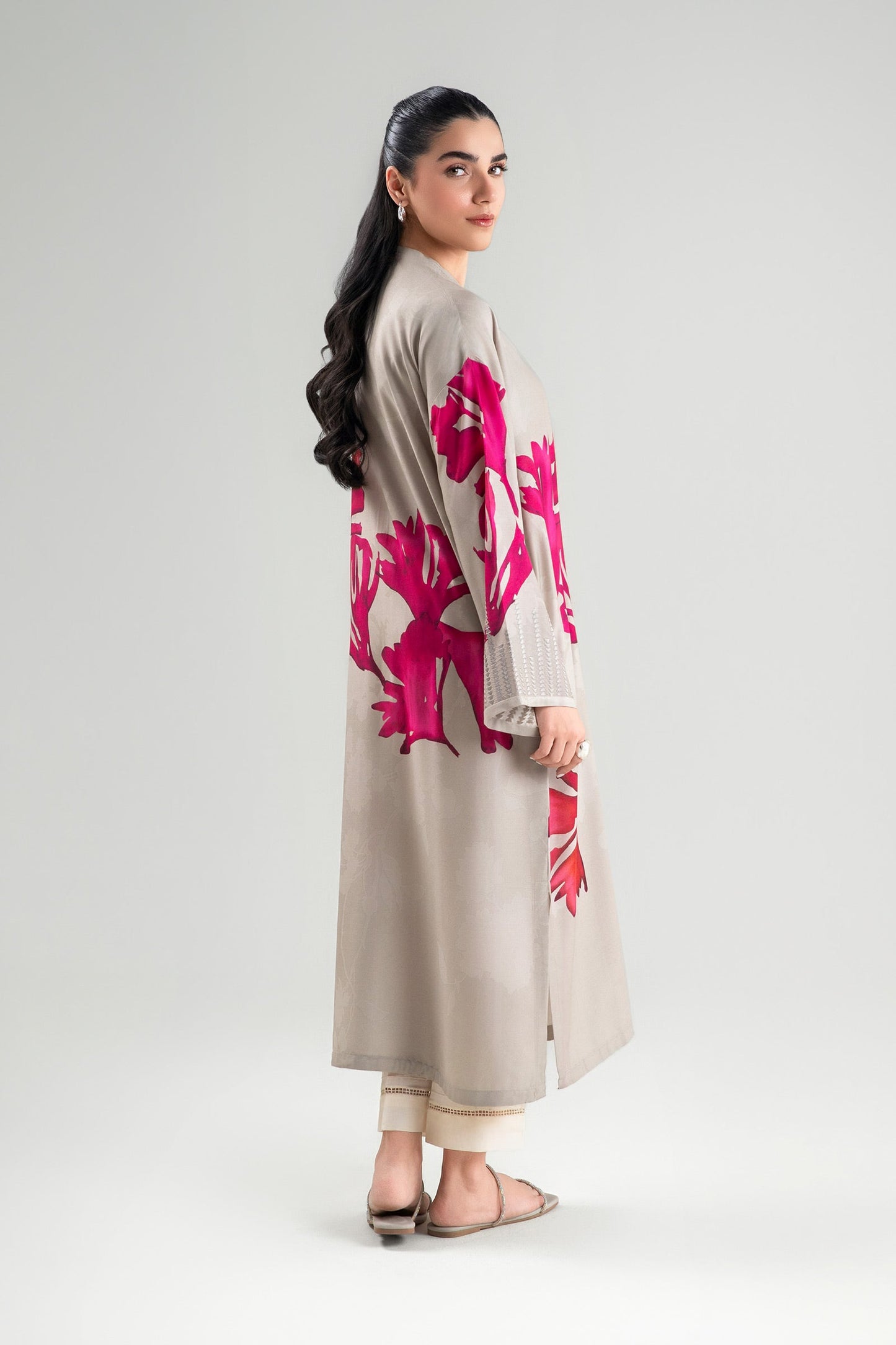 Printed Arabic Lawn Shirt
