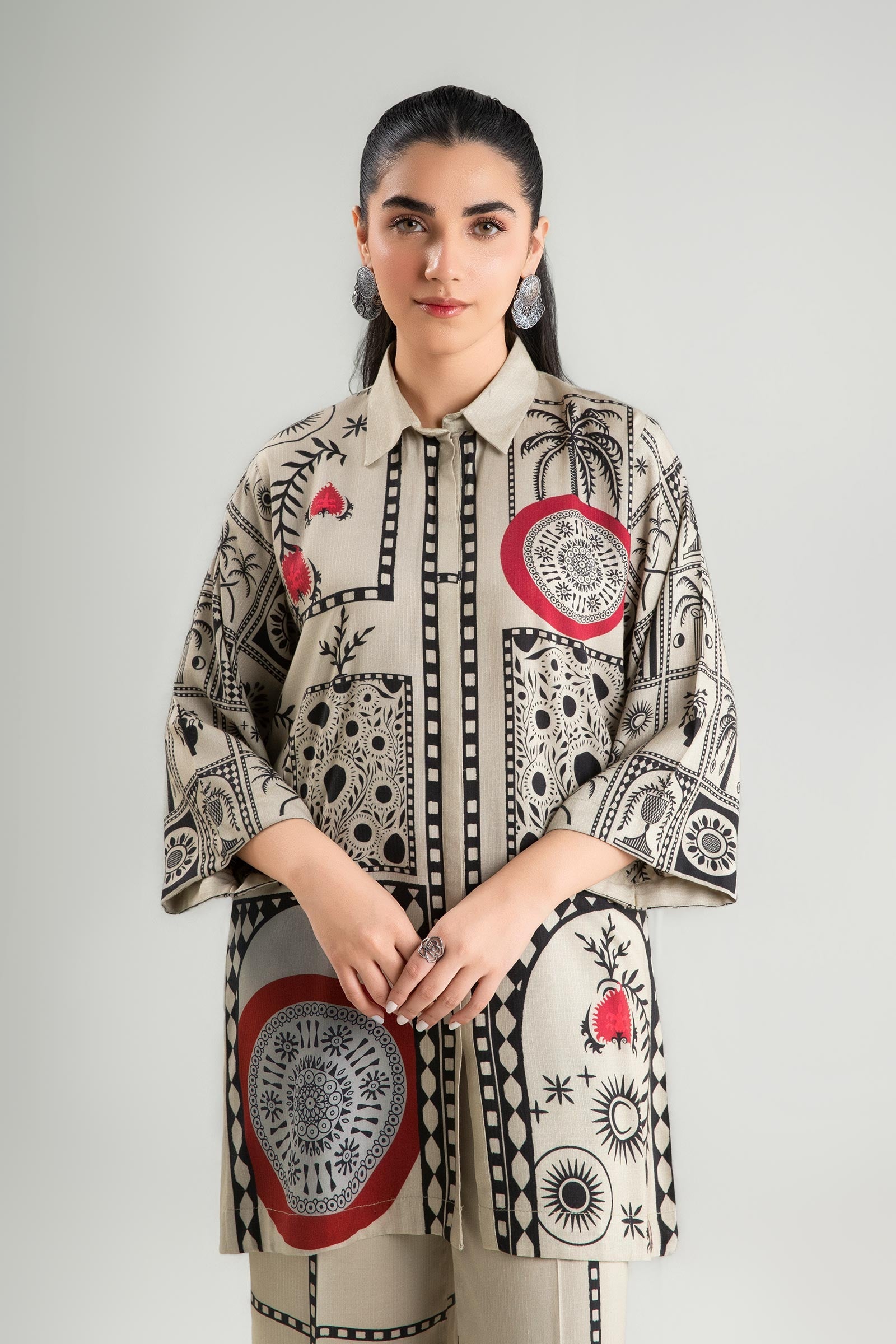 2 Pc Printed Ripstop Suit