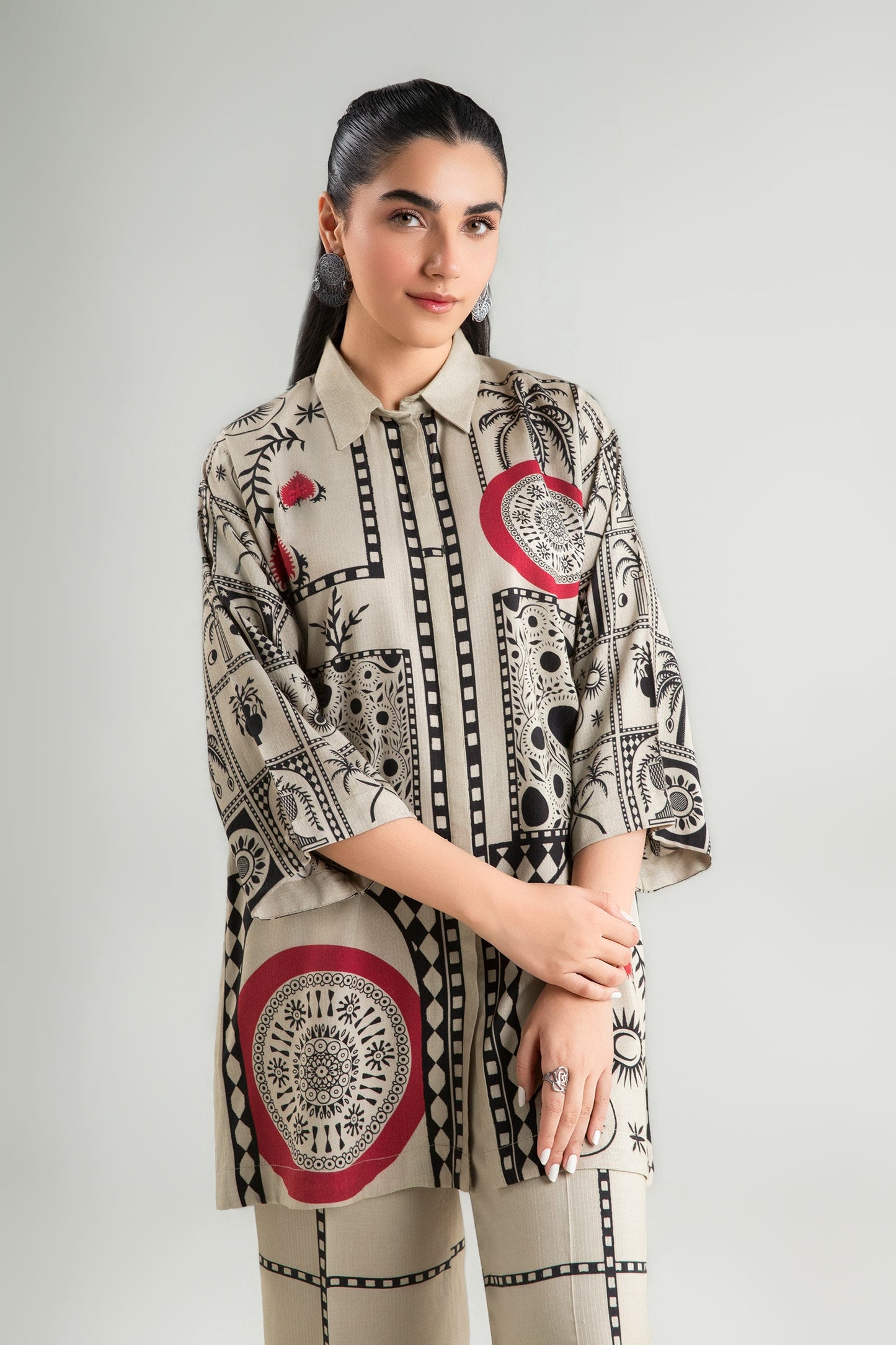 2 Pc Printed Ripstop Suit
