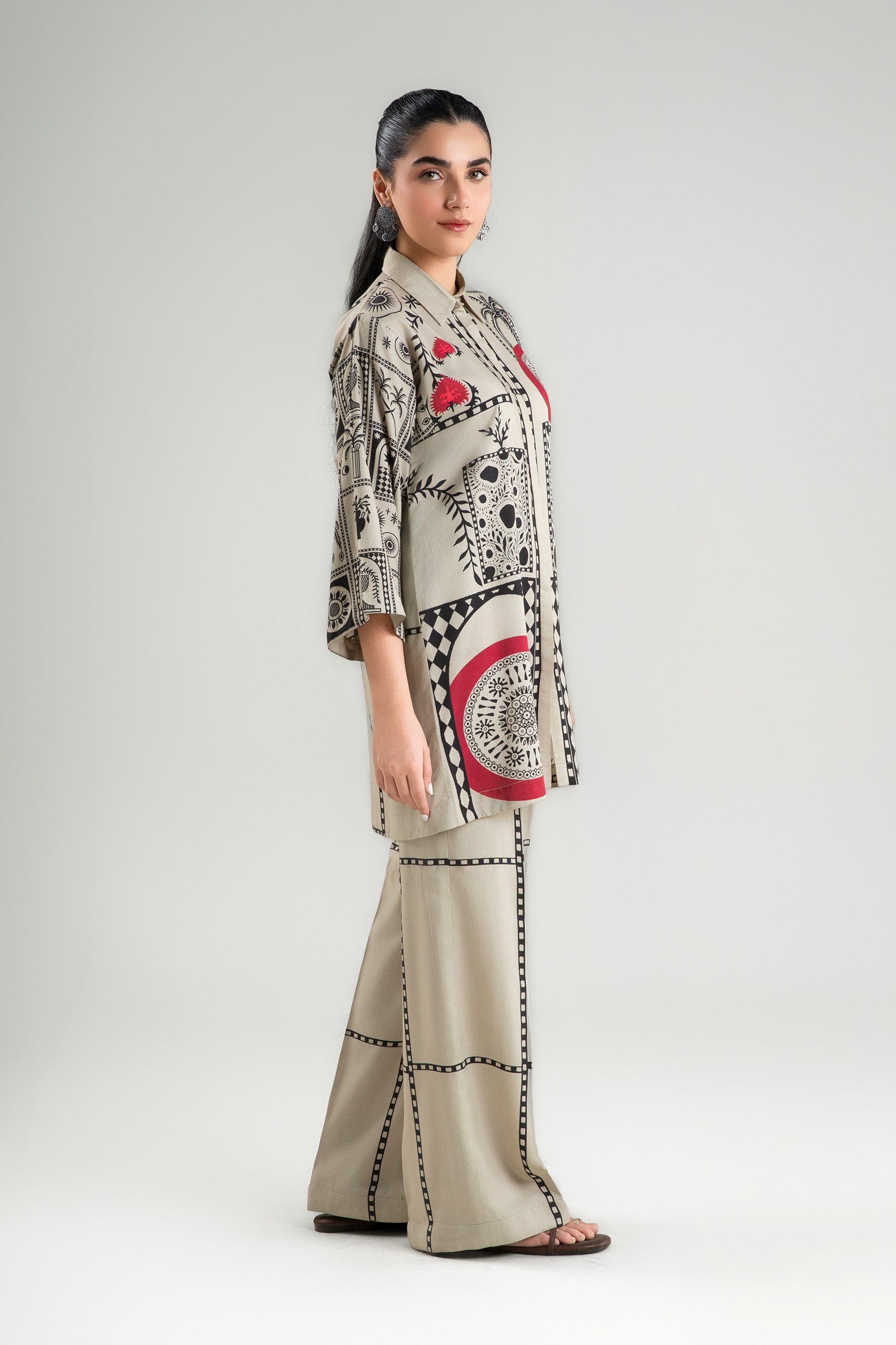 2 Pc Printed Ripstop Suit