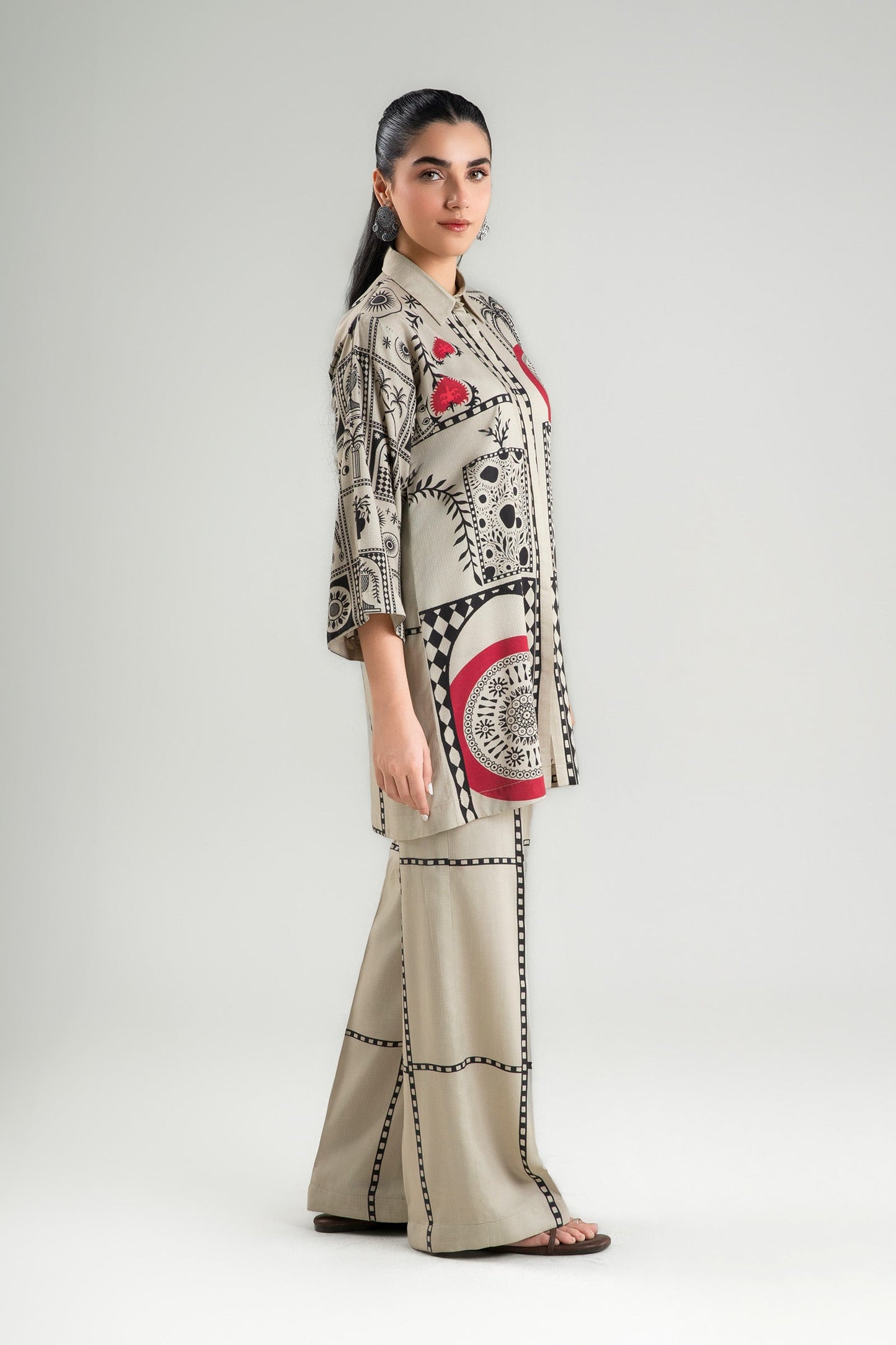 2 Pc Printed Ripstop Suit