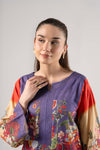 Printed Textured Cotton Shirt