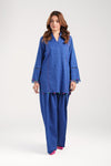 2 Pc Dyed Jacquard Viscose Suit