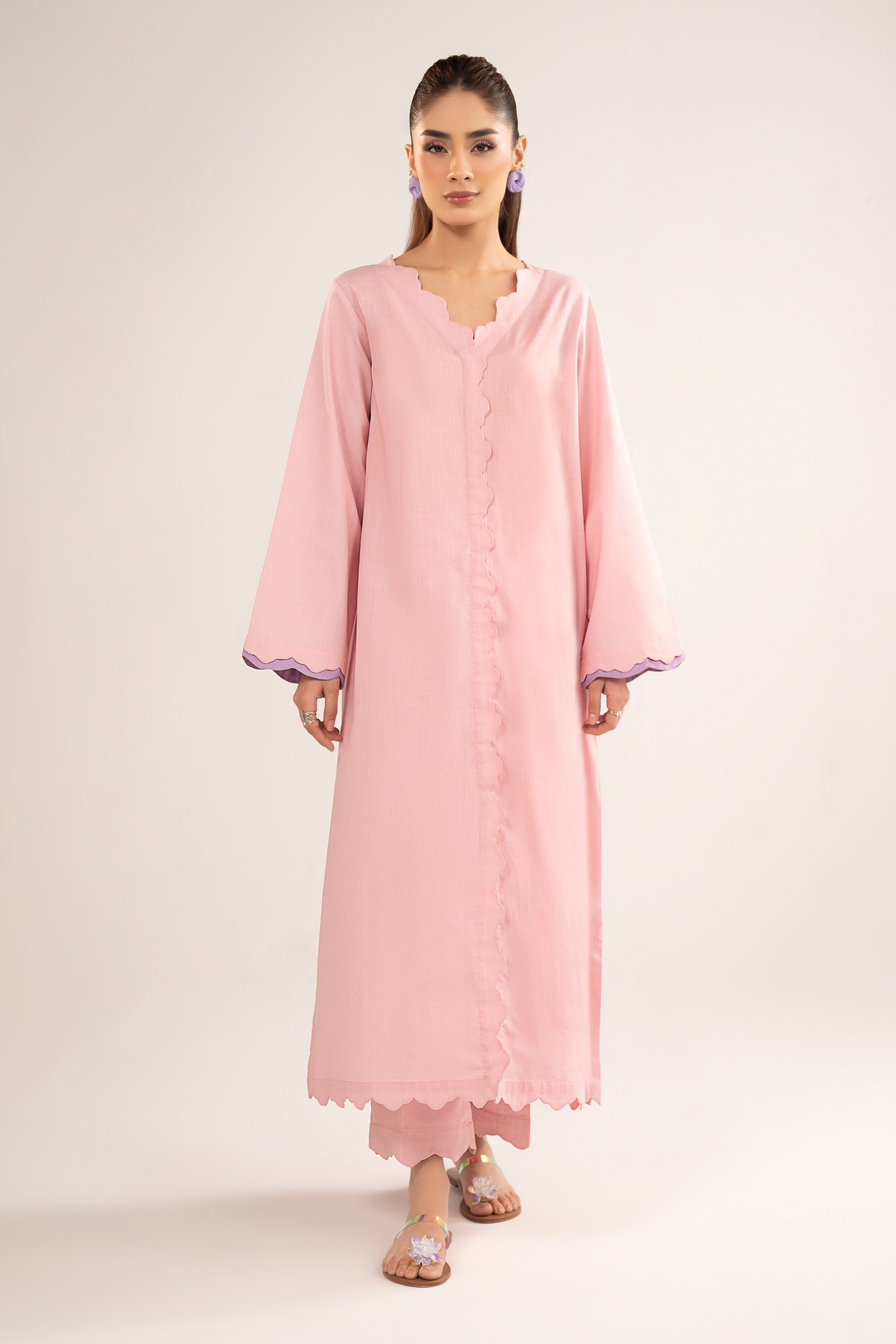 2 Pc Dyed Crosshatch Suit