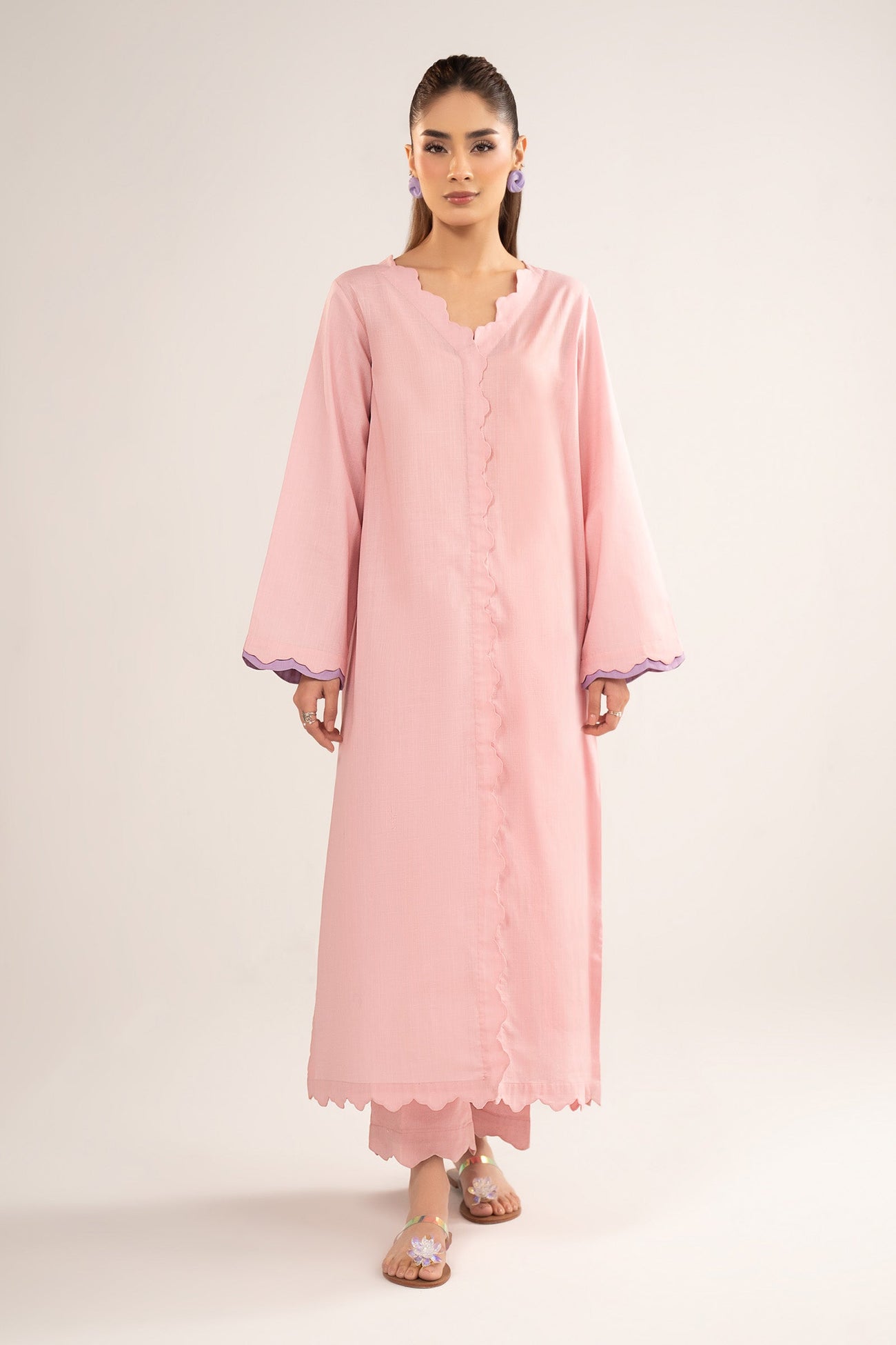 2 Pc Dyed Crosshatch Suit