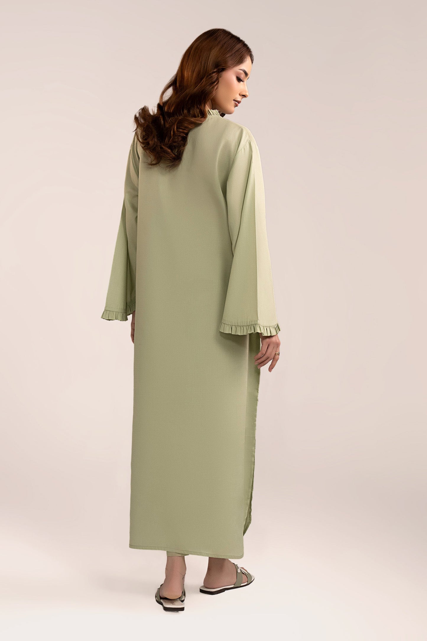 2 Pc Dyed Dobby Cotton Suit