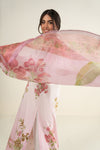 2 Pc Embroidered Dobby Suit