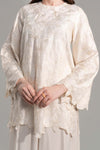 2 Pc Embroidered Arabic Lawn Suit