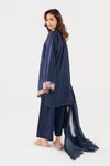 2 Pc Embroidered Dobby Cotton Suit