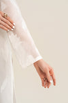 Embroidered Paper Lawn Shirt