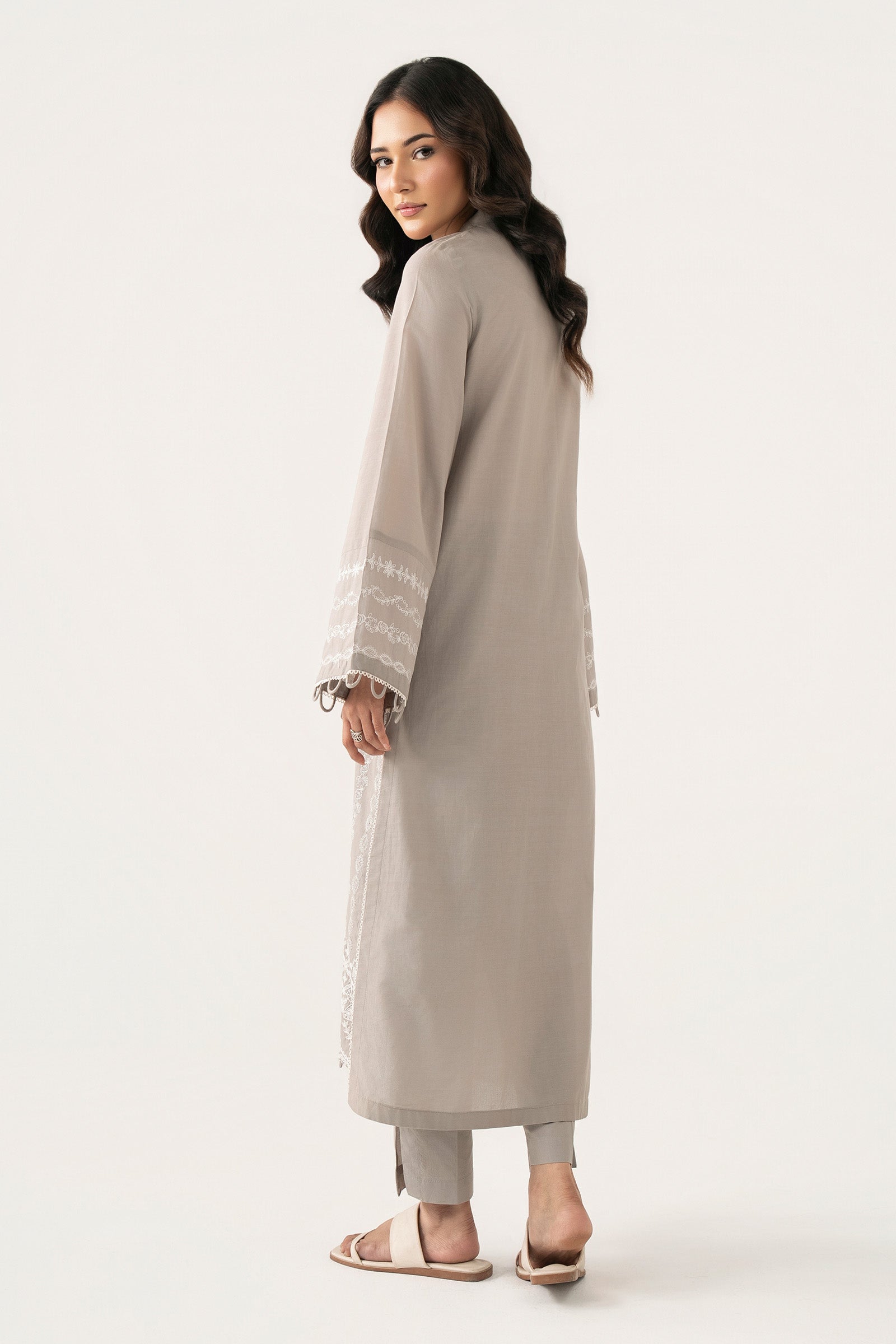 2 Pc Embroidered Lawn Suit